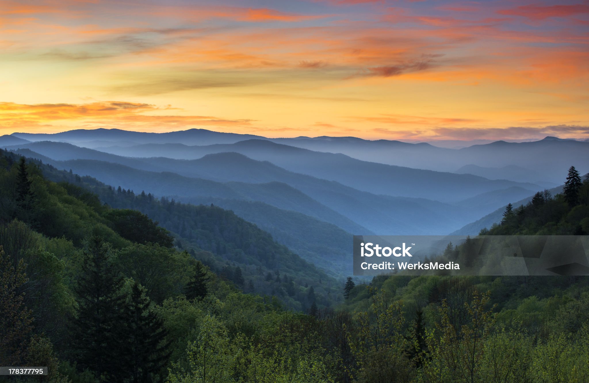 Smoky Mountains Sunrise